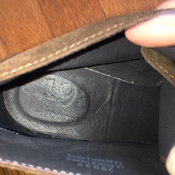 Madewell Brown Suede Heeled Booties - Picture 4 of 8